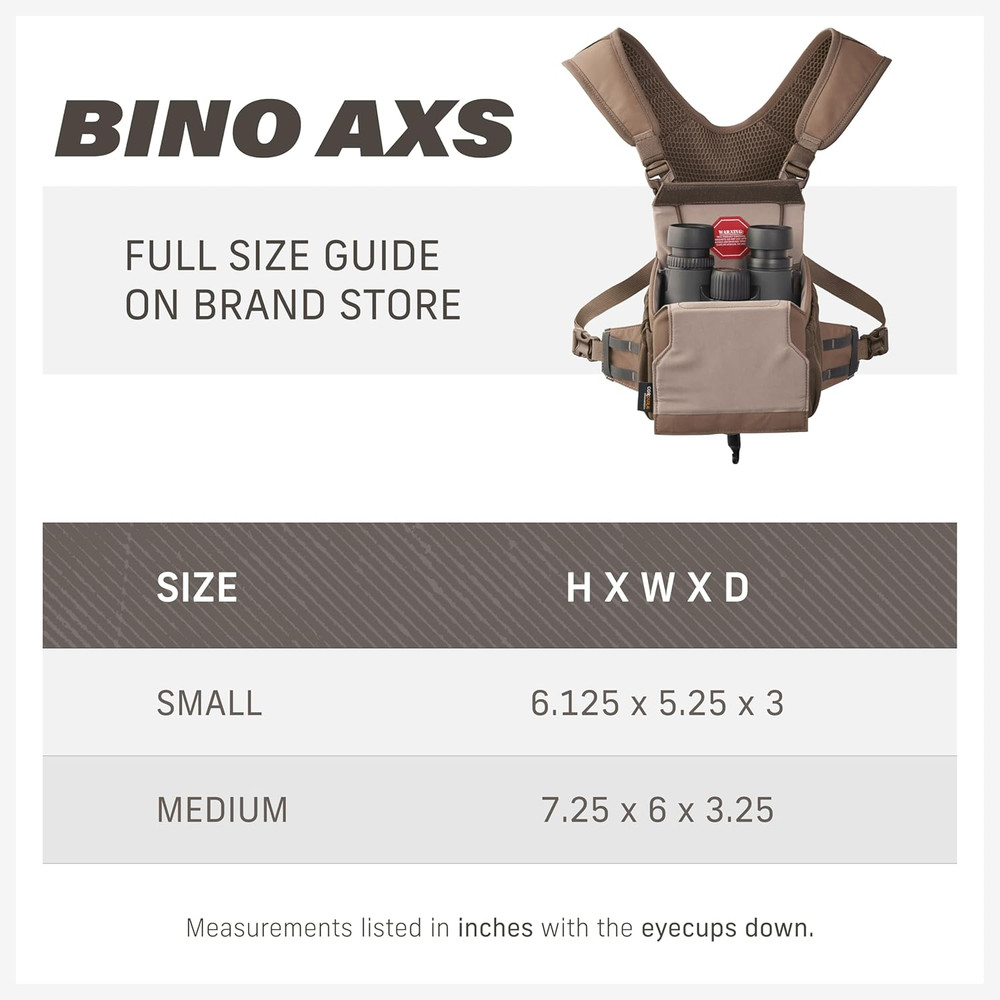 Bino AXS - Modular Binocular Harness System for Optimal Performance and Durabili