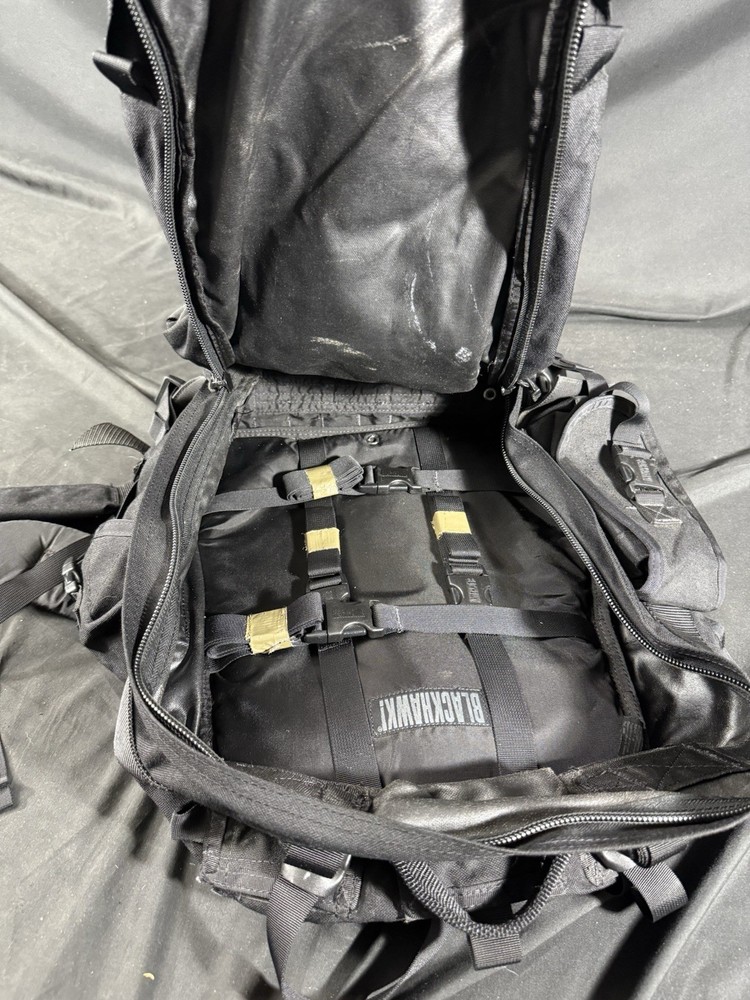 Blackhawk 3-Day Raptor Assault Backpack Hydration Storm Black Molle Pack