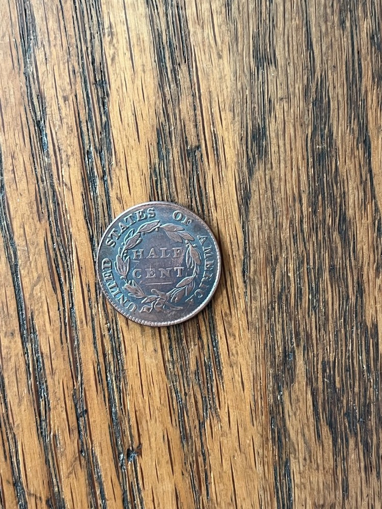 1825 Half Cent Novelty/Souvenir Coin