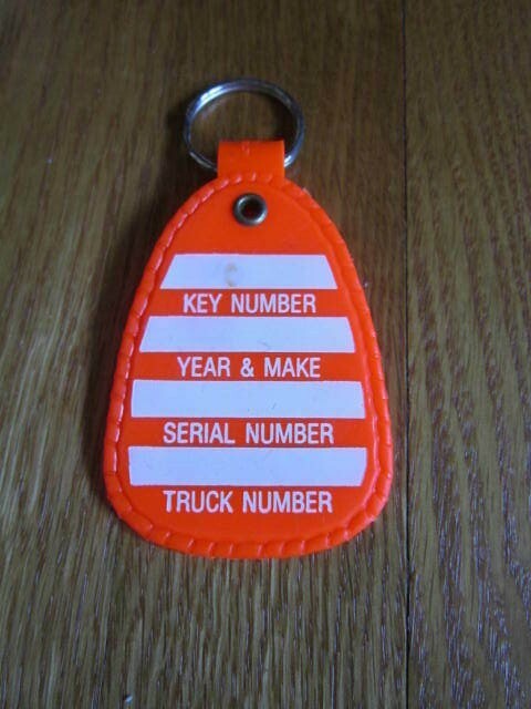 Key Ring UFPO Underground Facilities Protective Organization Call B4Dig Keychain