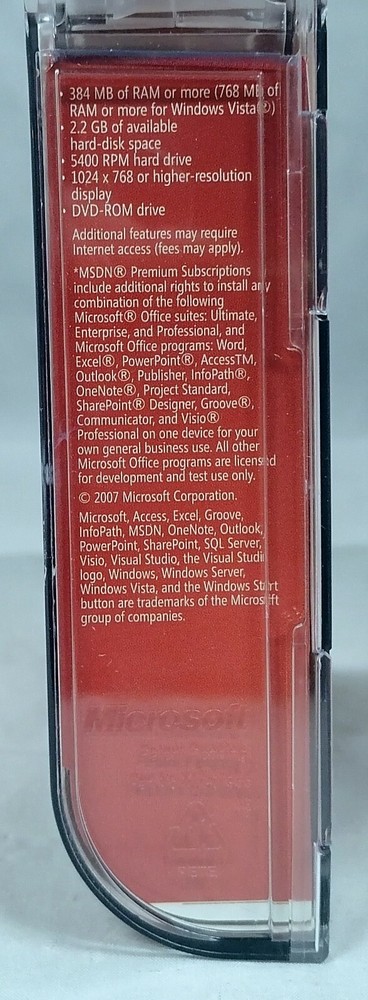 Microsoft Visual Studio 2008 Professional Edition Upgrade & SQL Server 2005 Dev