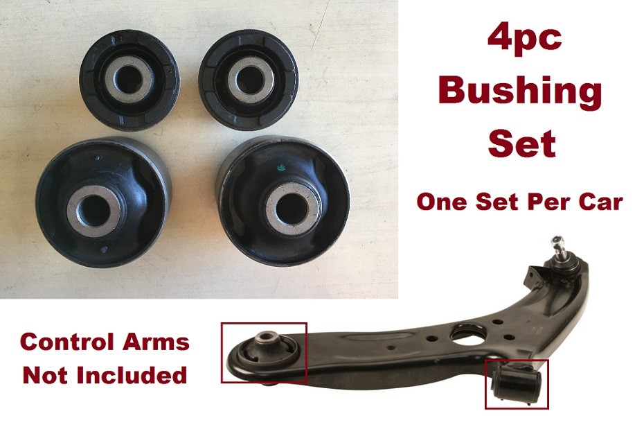 4pc Bushing fit 2012 2013 2014 2015 2016 Hyundai Accent Front Lower Control Arms