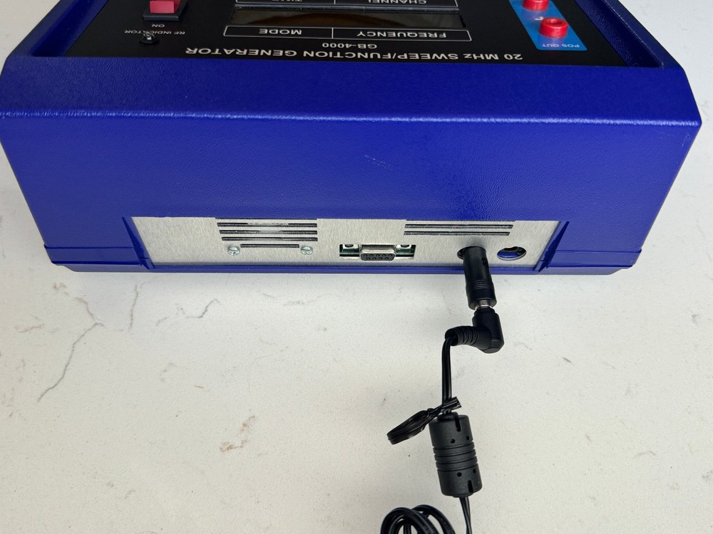 GB-4000 20 MHz Sweep/ Function Generator - Excellent Condition -Tested - Rife