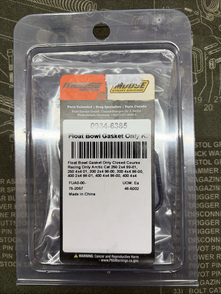 Moose Racing - 46-5002 - Float Bowl Gasket