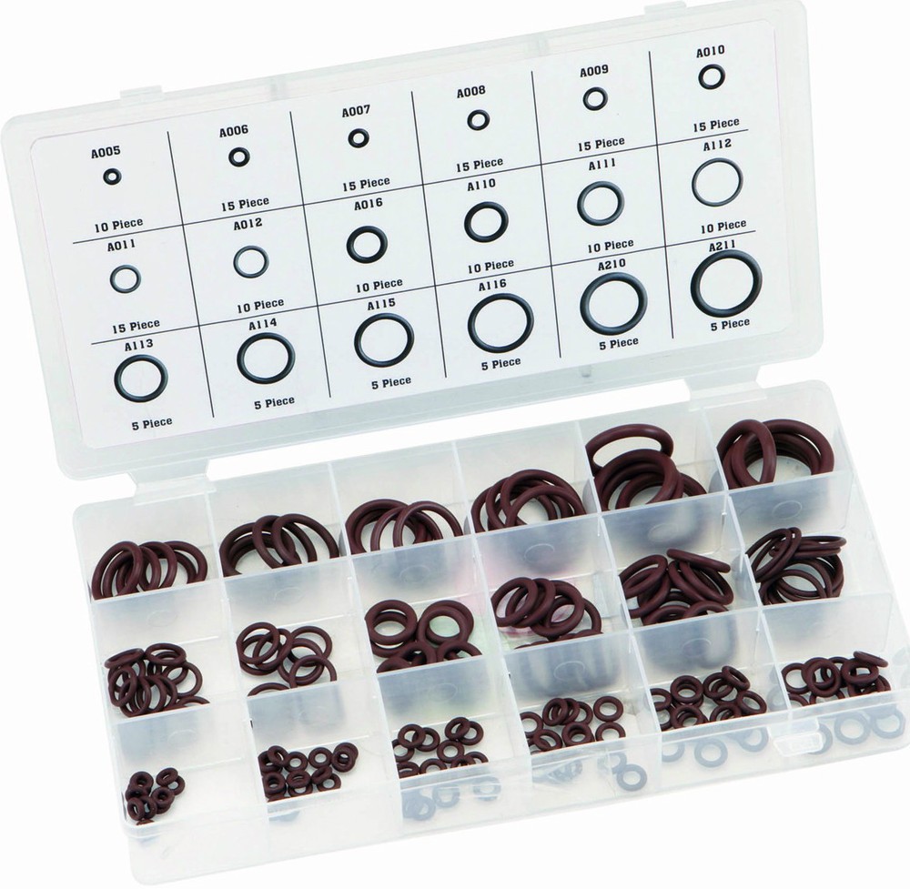 New 180 Piece Viton O-Ring Kit