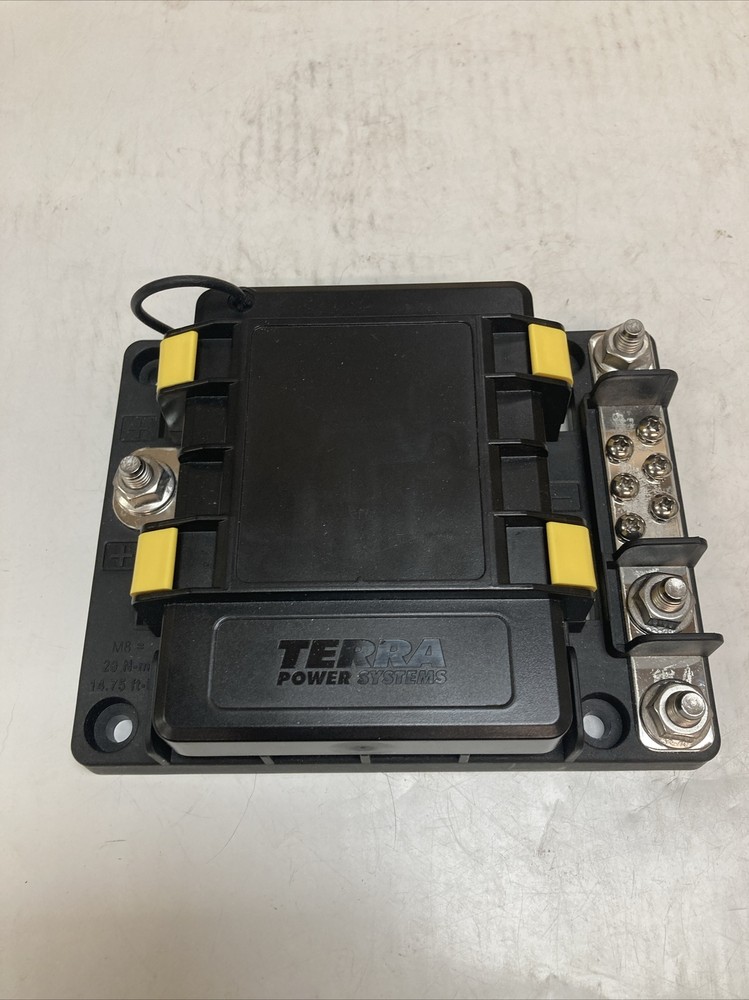 NEW Terra Power Systems Fuse Box Power Distribution Module IP59K Max 200A 60VDC*