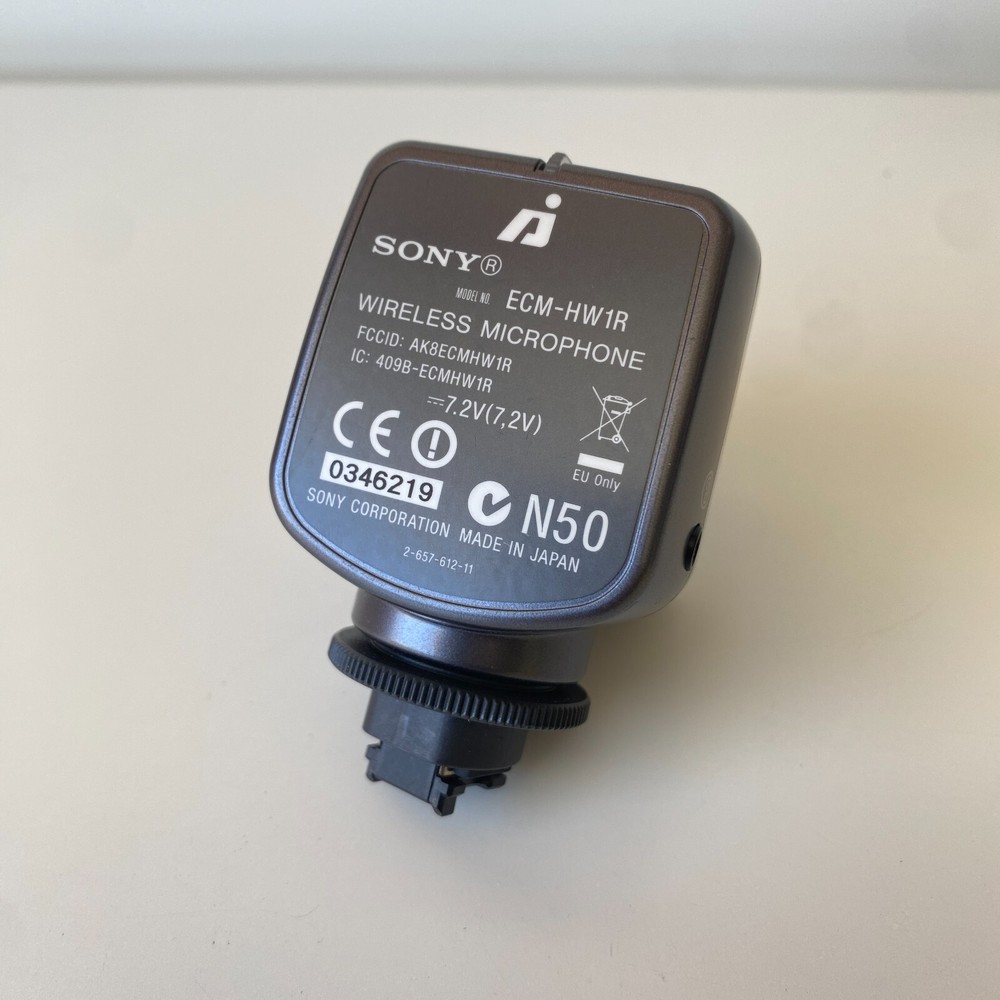 Sony ECM-HW1R Wireless Microphone Bluetooth Receiver Only TESTED FAST SHIP