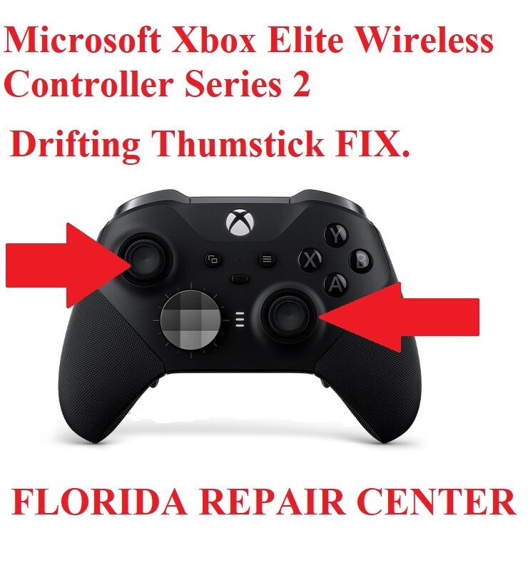 Xbox One Elite Series 2 Controller Repair Service Drifting Thumbstick ISSUE FIX.