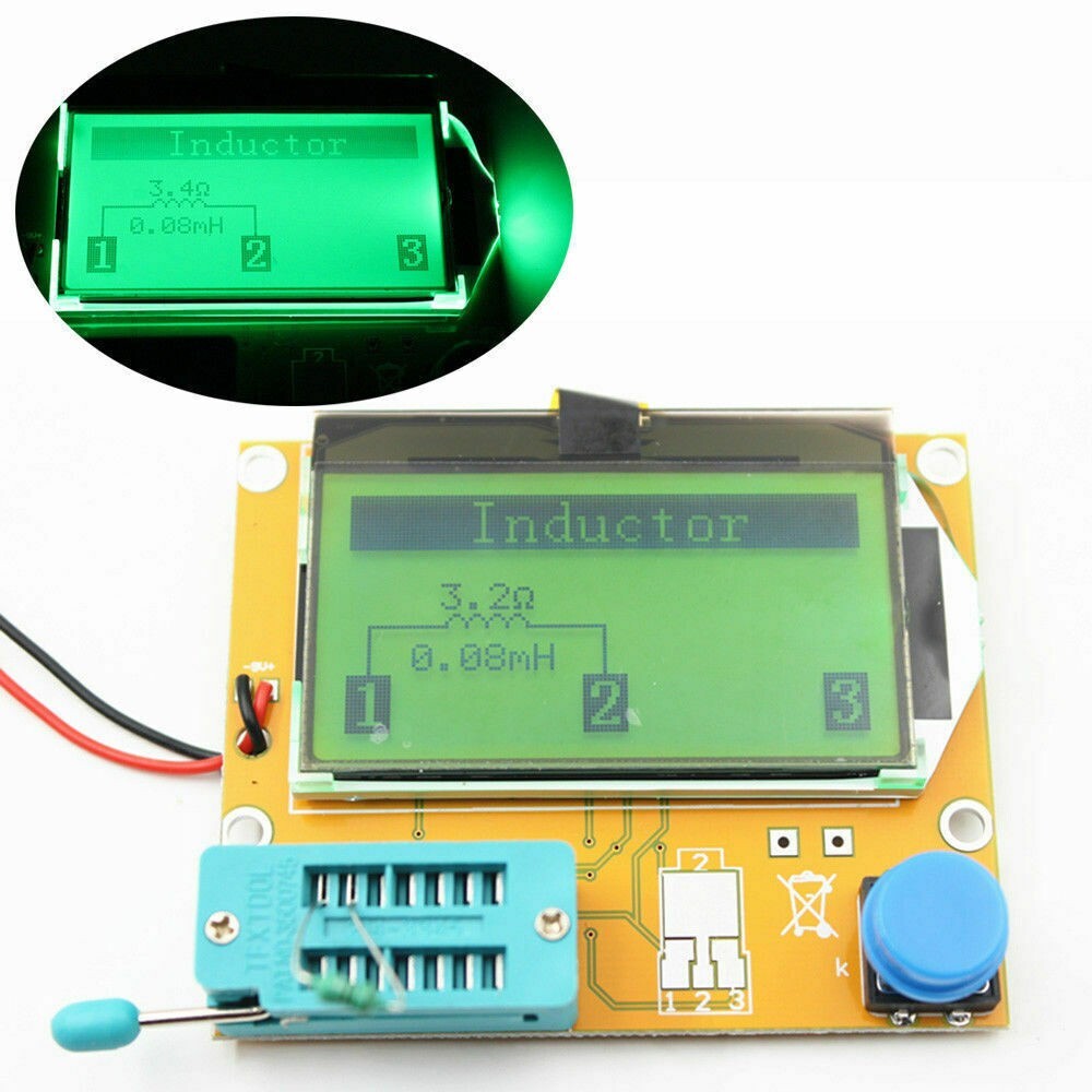 LCR-T4 M328 Transistor Tester ESR Meter Diode Triode Capacitance SCR Inductance