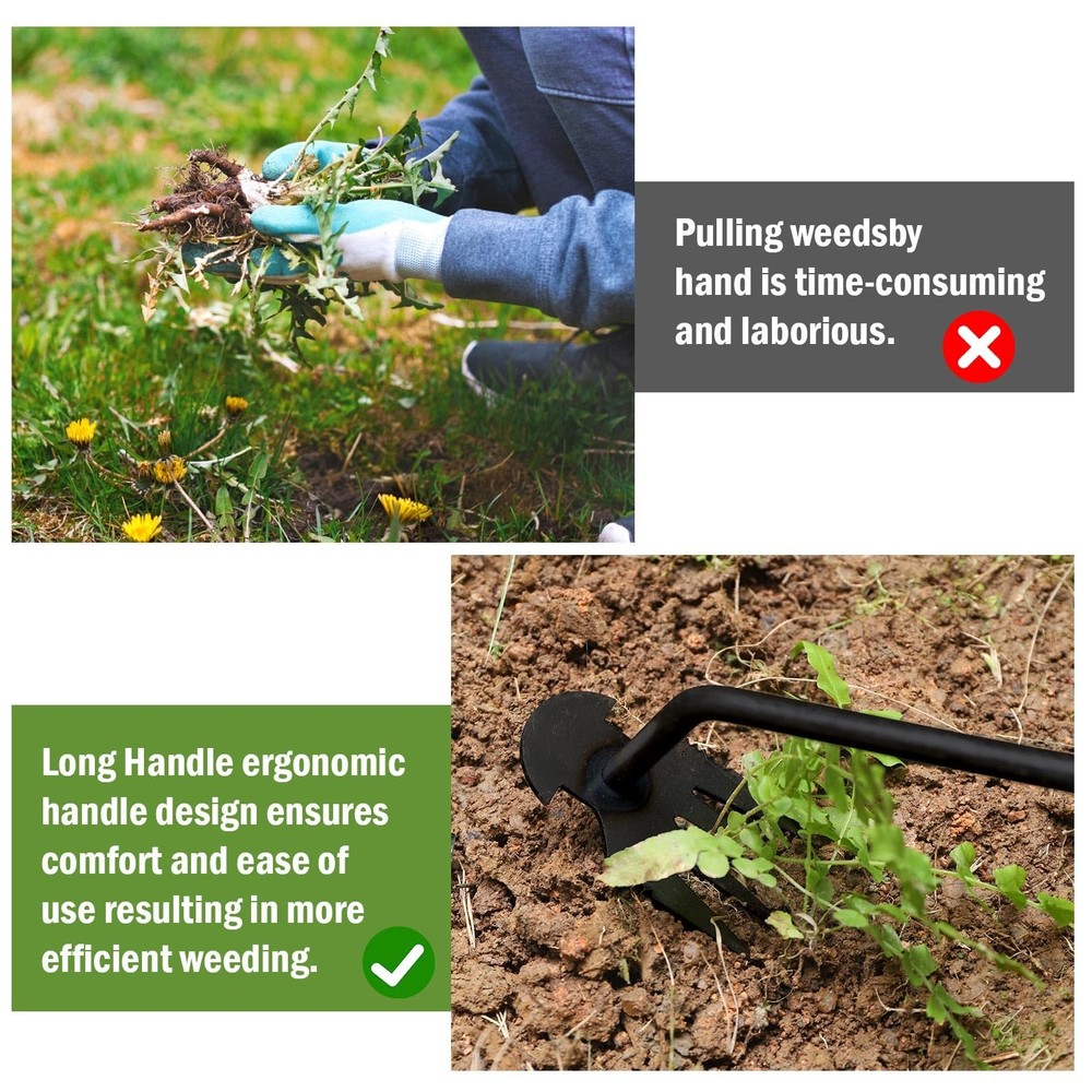 Weed Puller Tool Garden Weed Pulling Tool, 2026 New Portable Garden Weeding T...