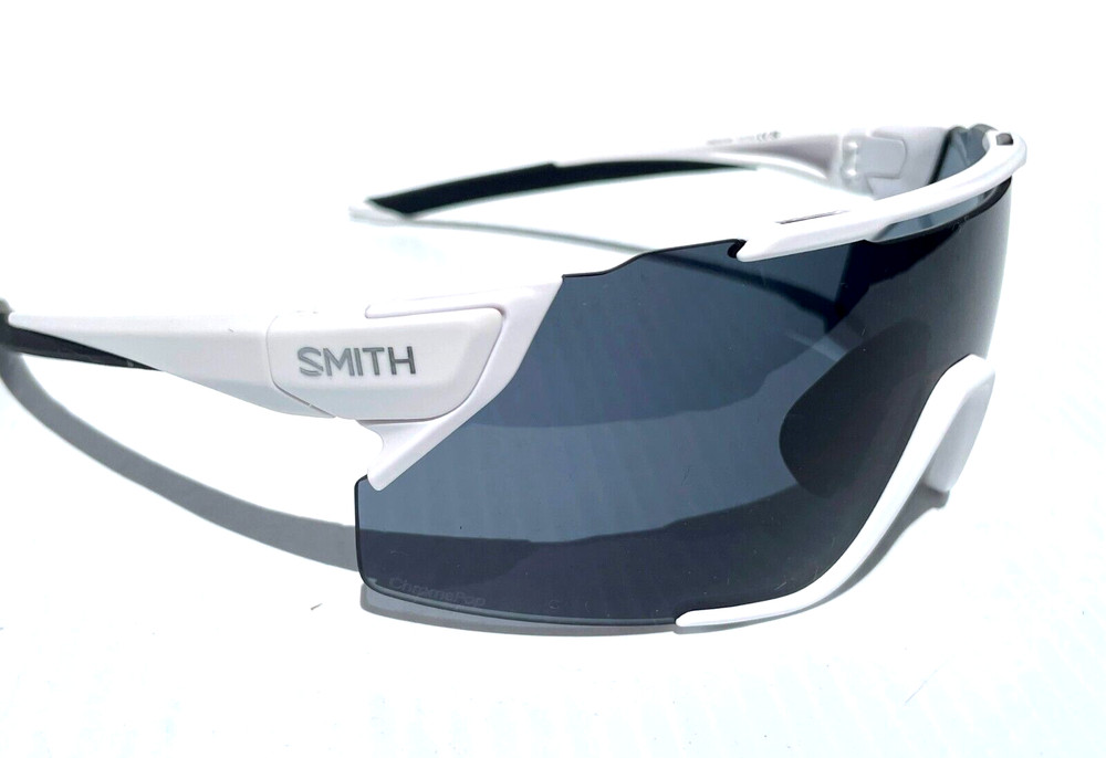Smith Optics ATTACK MTB Matte White Low Light 2 Lens w Black Sunglass