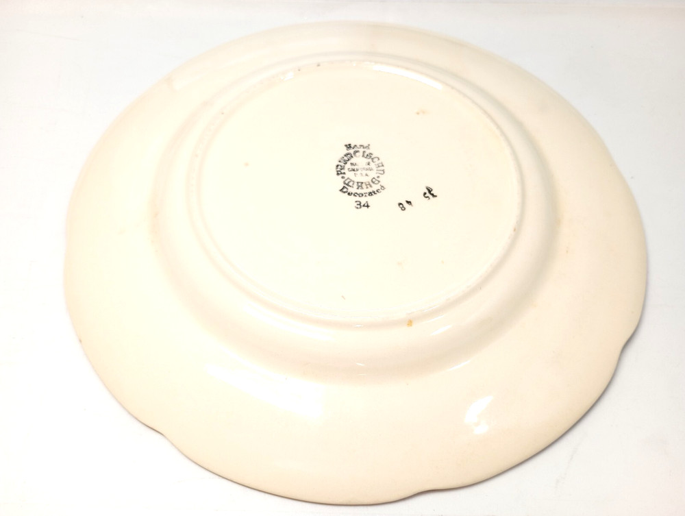 Franciscan vintage replacement plate apple themed