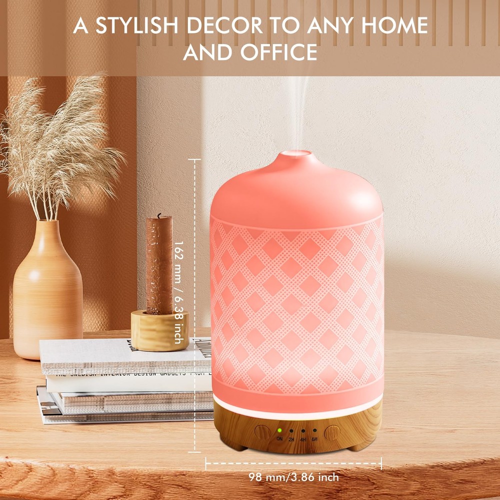 Essential Oil Diffuser Ceramic Diffuser -Aromatherapy Diffuser for Essential ...