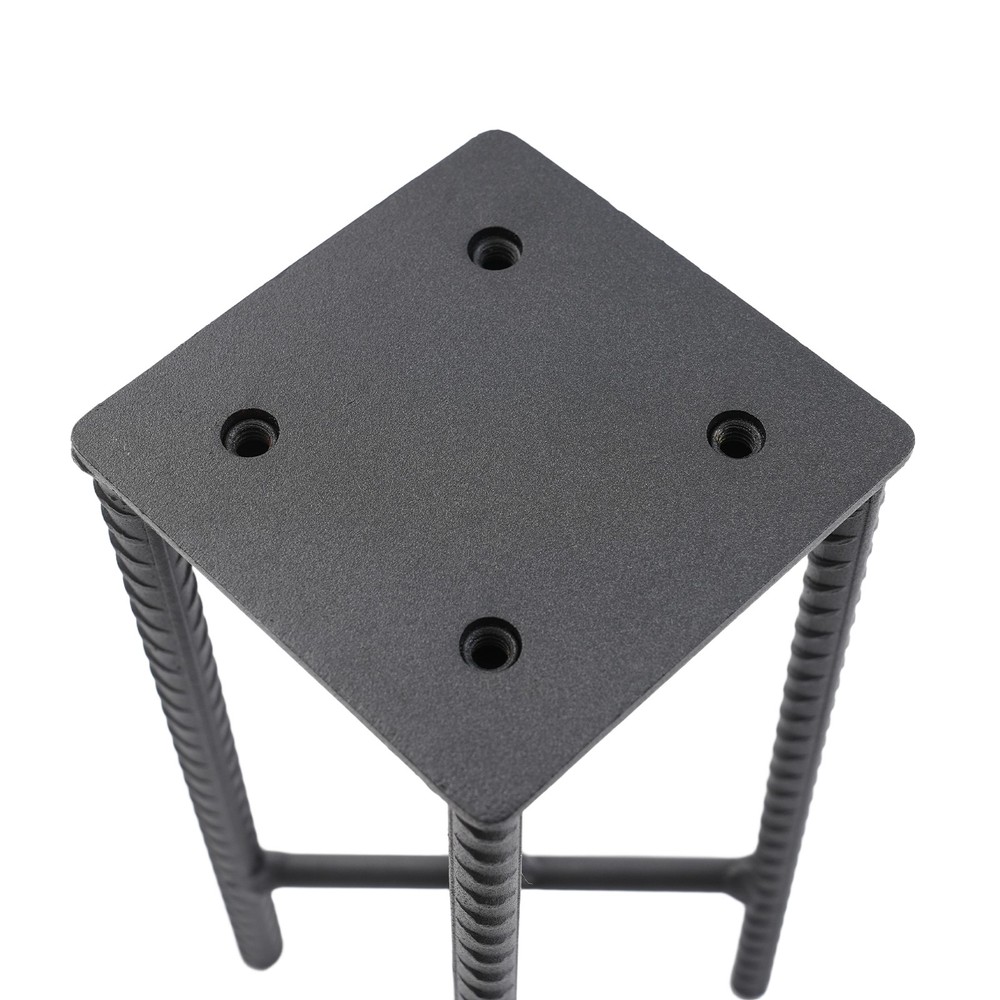 8Pcs Post Base Holders Multi-Functional U-Shape Concrete Foundation Fence Set