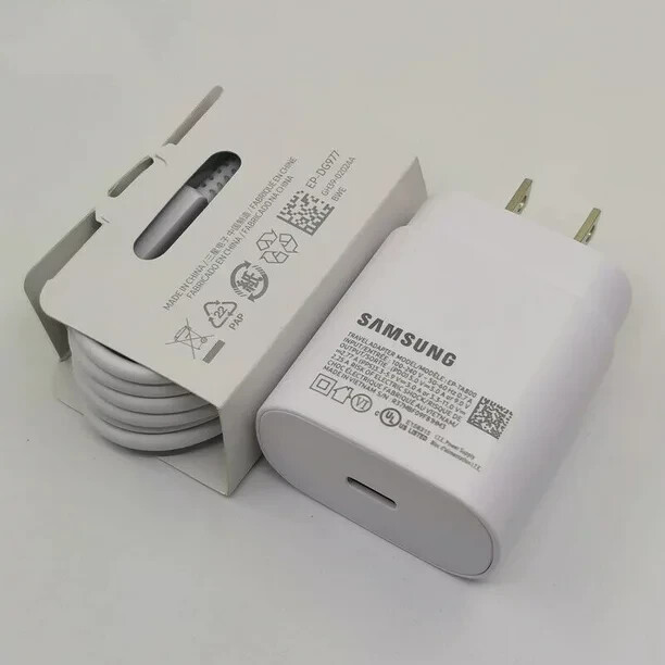 Original Samsung Galaxy A11 Galaxy A21 Super Fast Wall Charger & Type C Cable