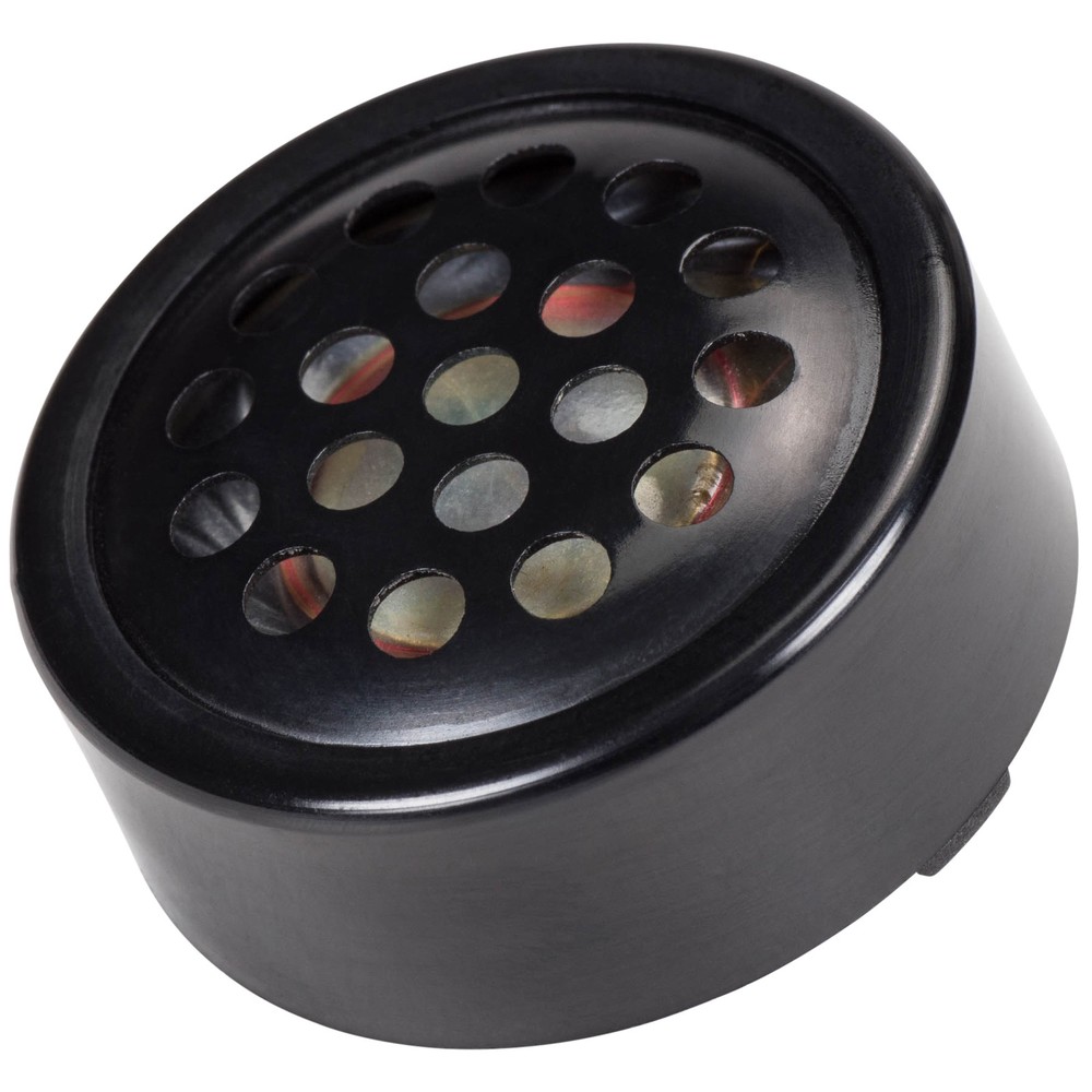 1" Black Mini Speaker 8 Ohm
