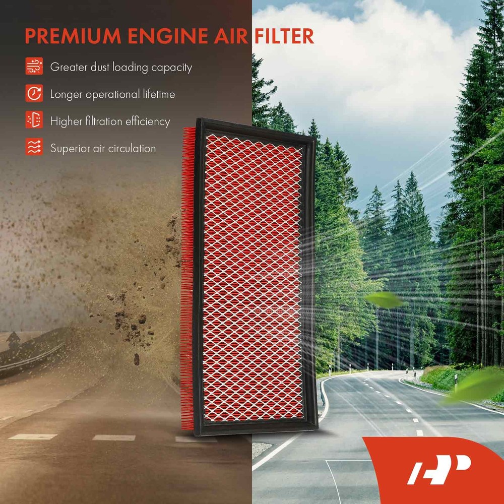 A-Premium High Performance Engine Air Filter for Jeep Cherokee Dodge Ram 1500