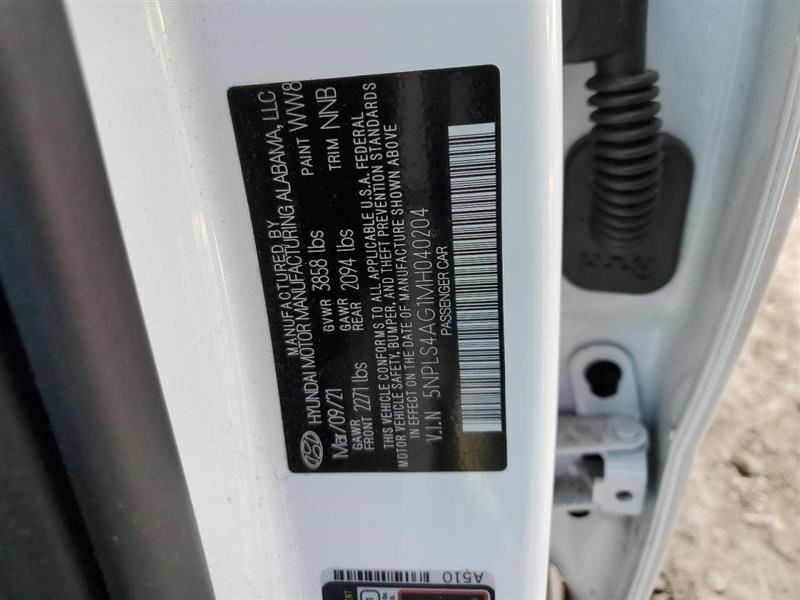 ELANTRA 2021 Camera/Projector 1045086