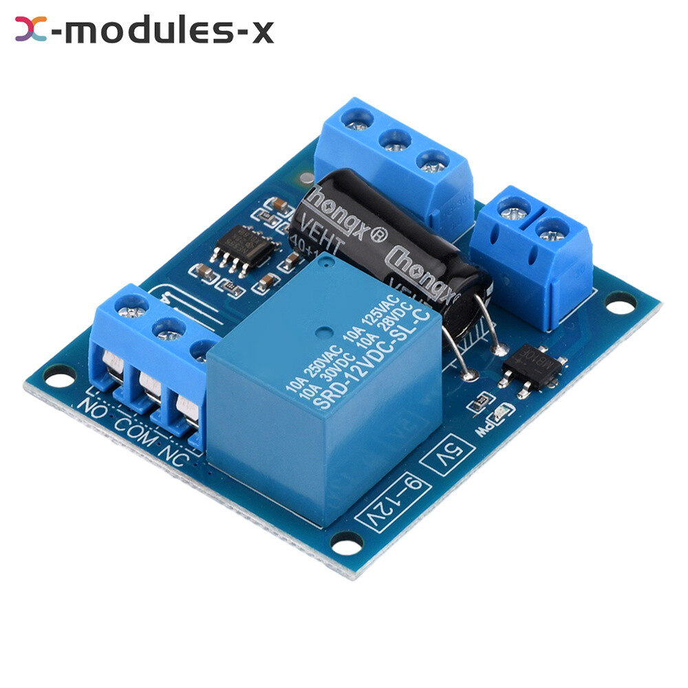 DC12V NE555 Automatic Water Level Control Module Liquid Sensor Switch Relay New