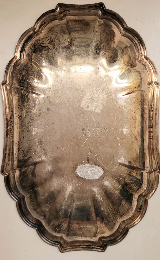 Oval Newport Gorham Silverplate Dish/Tray