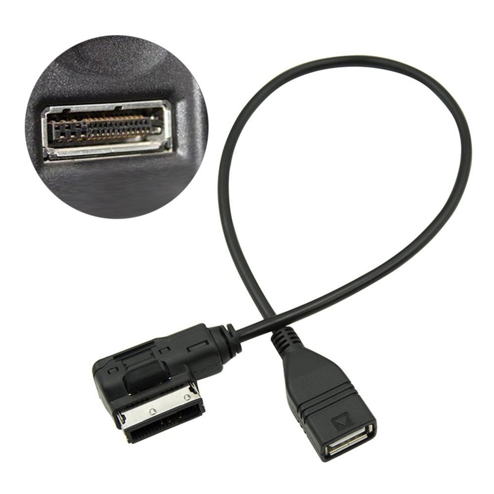 USB AMI MMI AUX Cable - Audio Adapter For