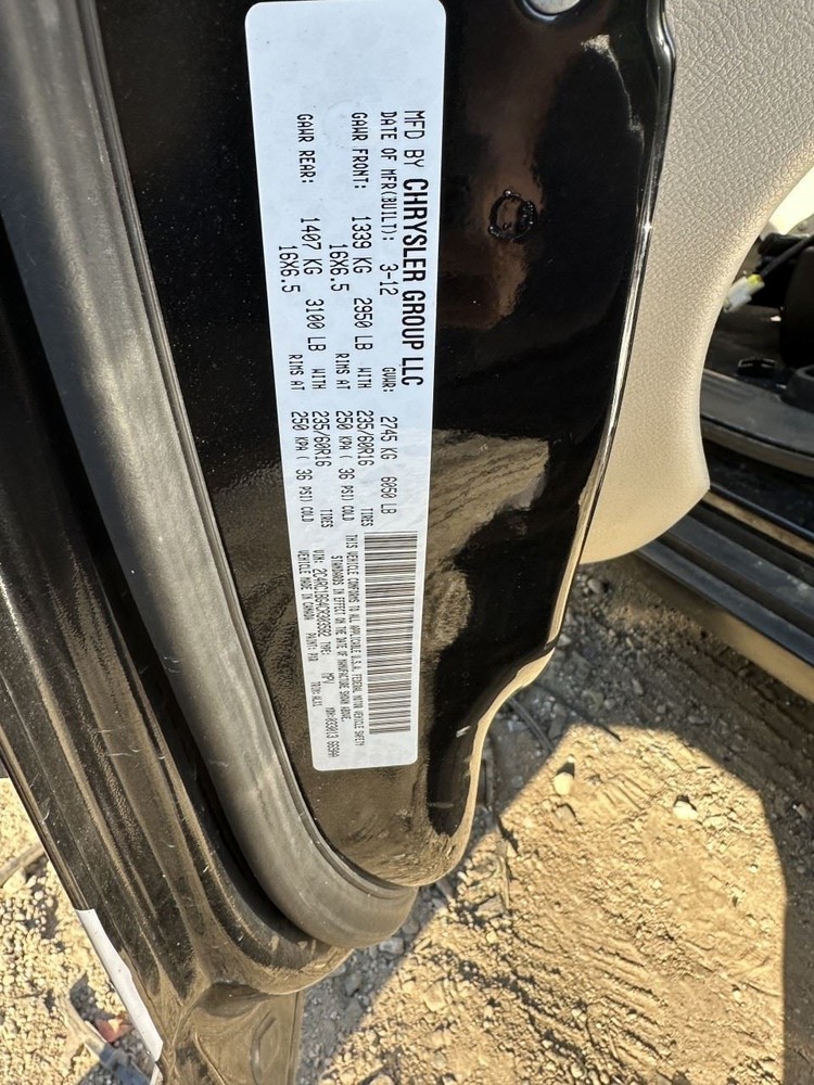 Camera/ Projector Camera Liftgate Mounted Fits 2011-2020 CARAVAN Tested OEM