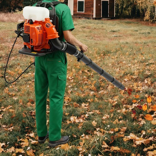 41.5CC 2-stroke Gasoline Leaf Blower Lawn & Yard Backpack Gas Blower Machine
