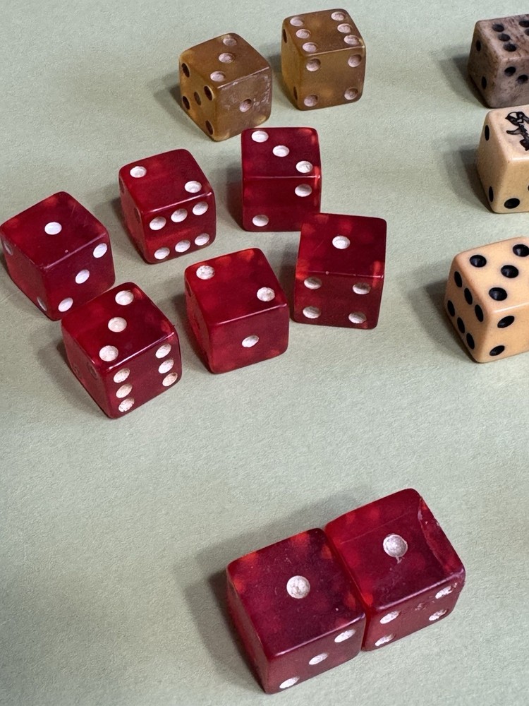 Collection of Old Dice