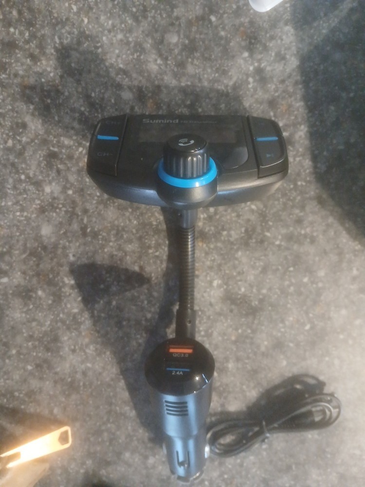 Wireless Car FM Transmitter Qc3.0 Quick Charge