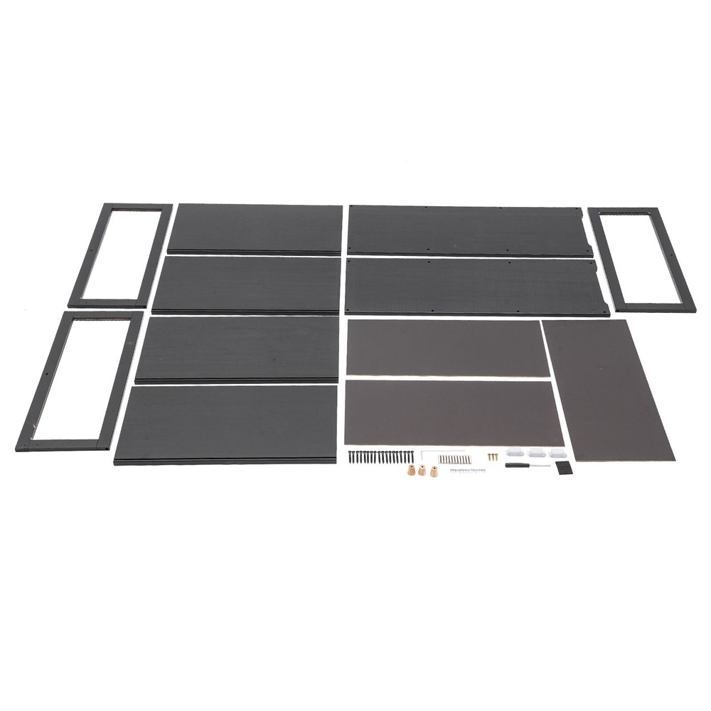 Stylish Black Storage Cabinet – Space-Saving Solution for Home Organization