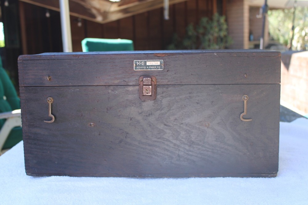 Keuffel & Esser Transit scope P5103 with wood box