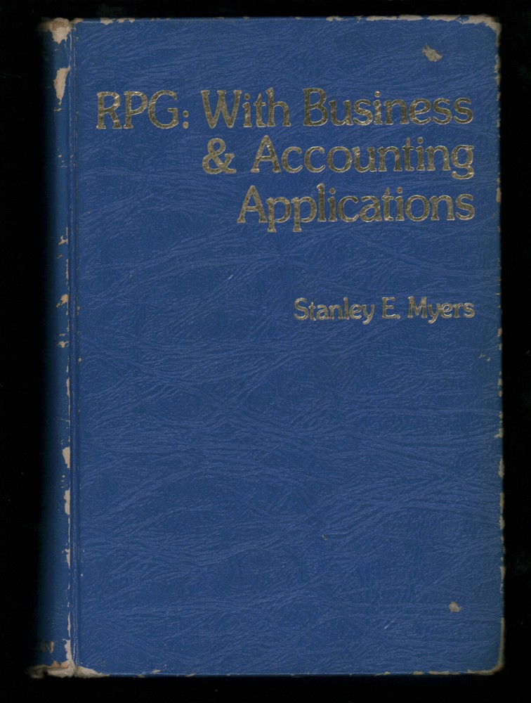 RPG Programming Language Book 1974 - With Business & Accounting Applications