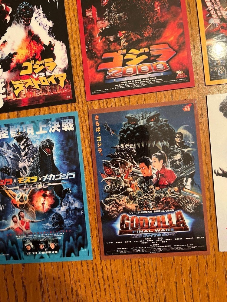 Godzilla FRIDGE MAGNETS Heisei era