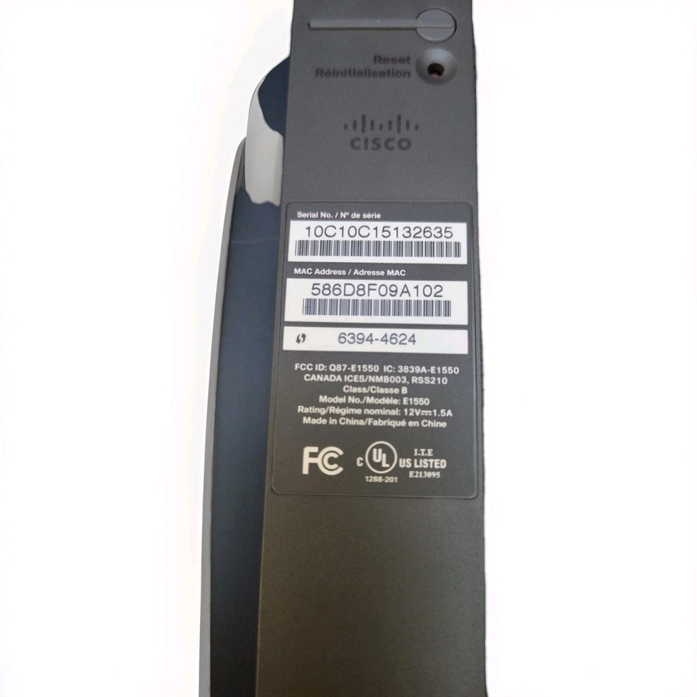 Cisco Linksys E1550 Router Untested