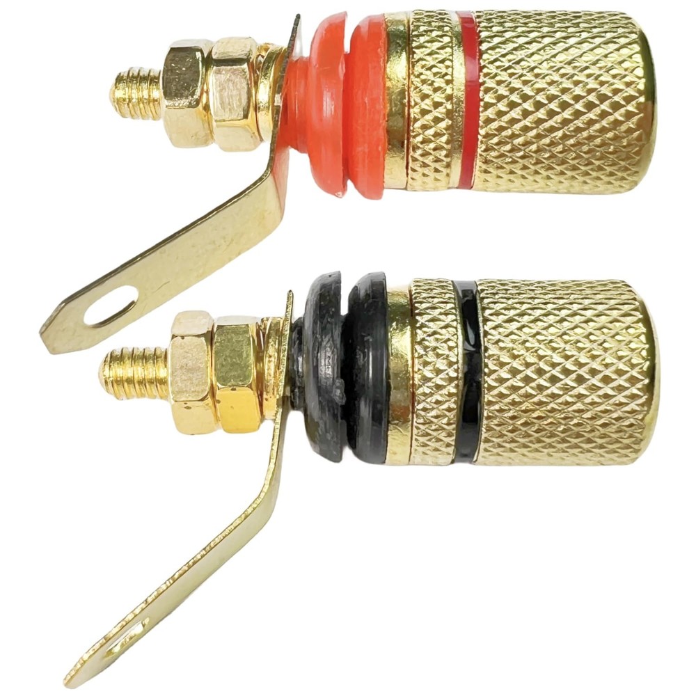 CESS Amplifier Terminal Connector Binding Post #16: Length 36mm/1.4",4-Pack