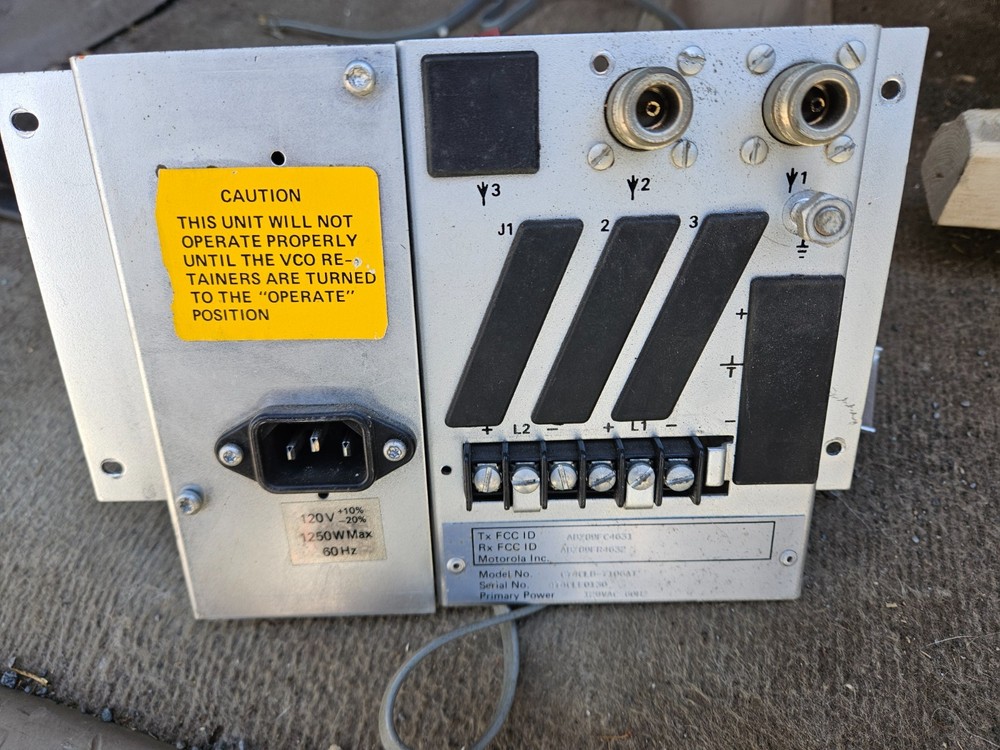 Microlab/FXR Motorola LB A70 525 MHz Low Pass Filter