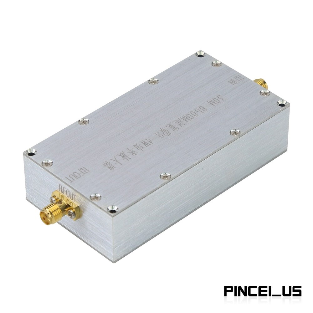 30M-6500M 2-4W Broadband RF Power Amplifier RF Power Amp Module 0±3dBm Input
