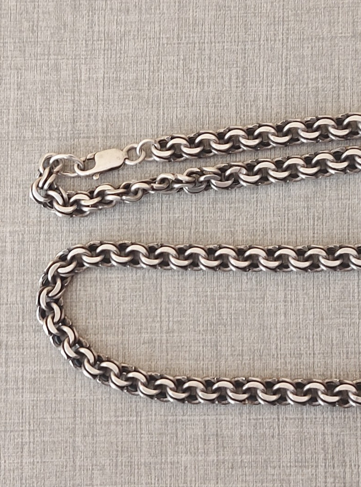 Silver chain, Bismarck 875 sample, weight 49.53 g