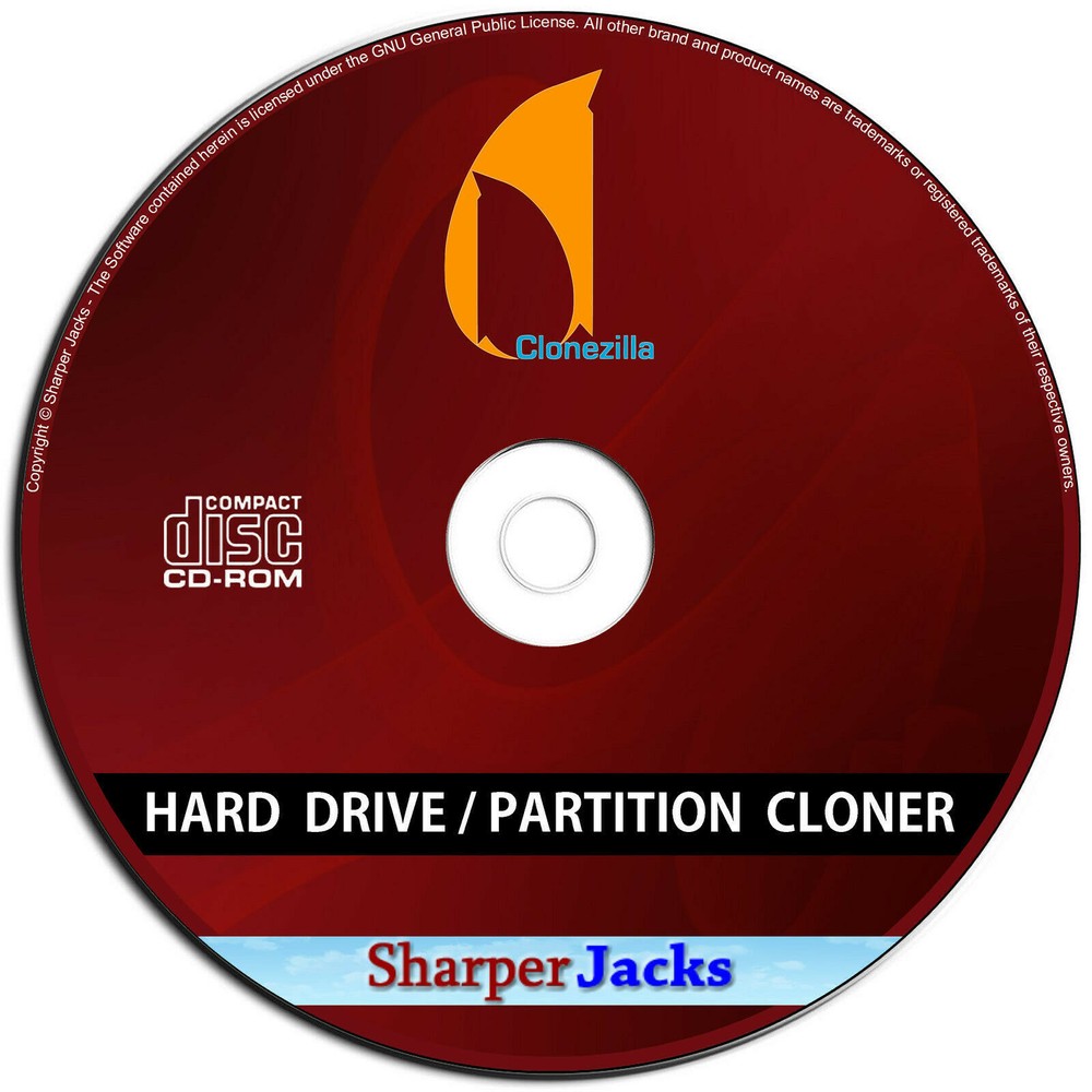 NEW & Fast Ship! Clonezilla Hard Drive Partition & Disk Imaging Cloning Manager
