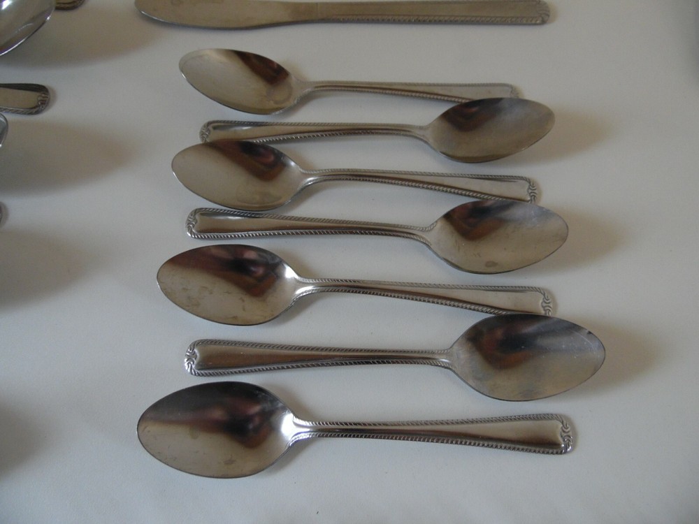 rogers stainless 18/0 D Stainless Flatware 44 peace