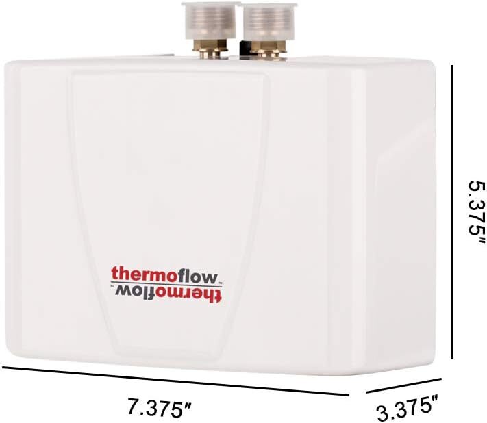 Thermoflow 110~120V Mini Tankless Water Heater Electric Point of Use Instant Hot