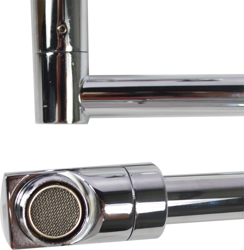TECHTONGDA 1 PC 20in Universal Copper Core Double Joint Faucet Wall Mounted