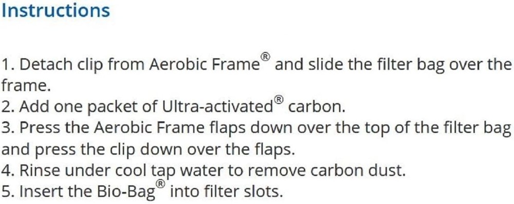 Tetra Whisper Bio-Bag Medium Filters - 3 Pack