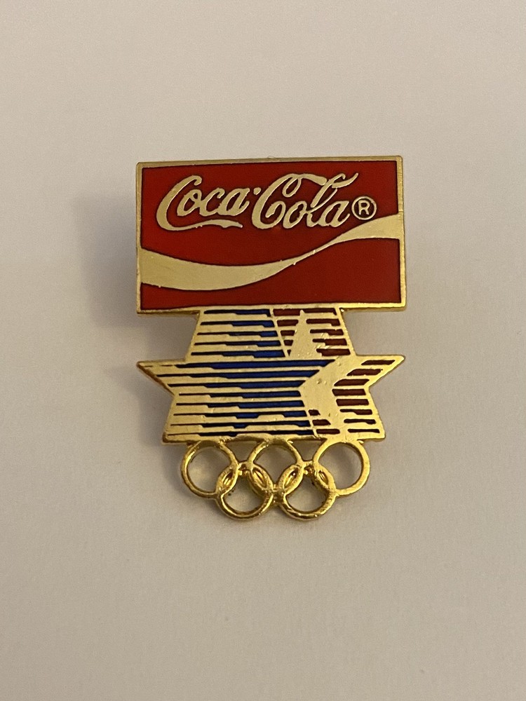 Coca Cola Olympic Lapel Pin P163