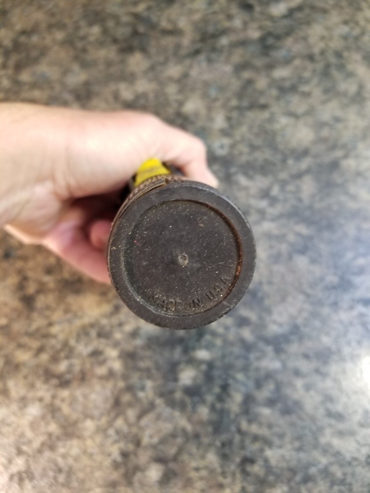 Vintage Flashlight Seaboard Systems "Always Keep Safety in Sight"