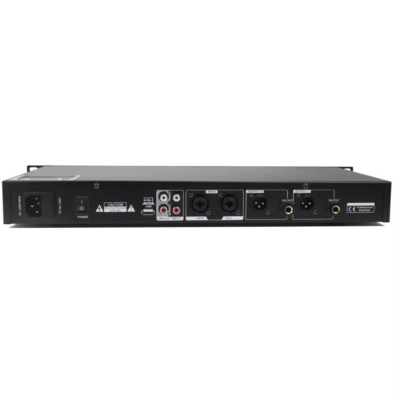 Digital Crossover Sound System Dj Audio Equipment for Live Performance Equalizer