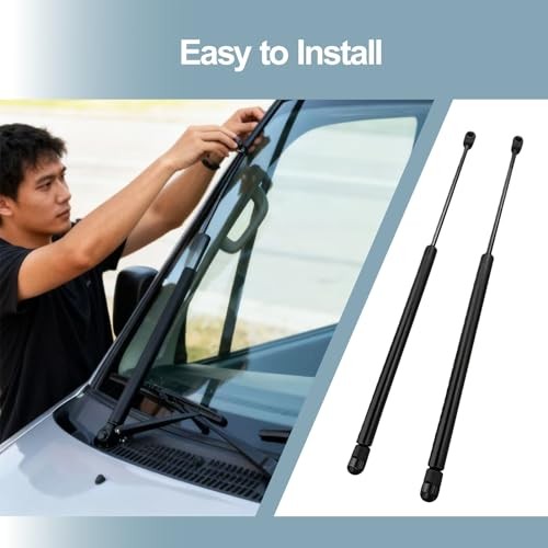 2Pcs 7043889 Front Window Lift Support Windshield Tipout Fit for Gas Shock