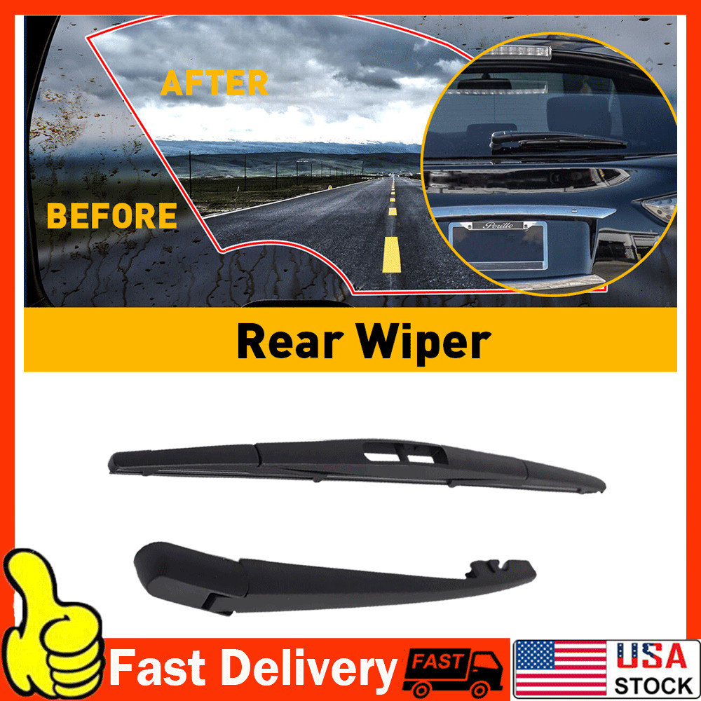 Rear Window Windshield Wiper Arm Blade Set Replacement Fit 2007-2011 Honda CRV