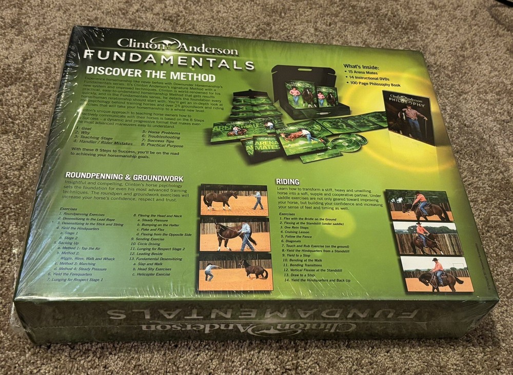 Authentic Clinton Anderson Fundamentals Training Kit