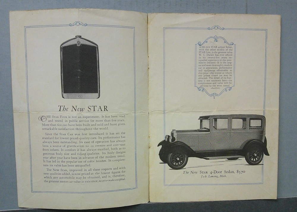 1928 Star Sales Catalog